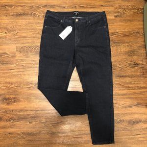 NWT Dark Indigo Seine Mid-Rise Skinny 27in inseam